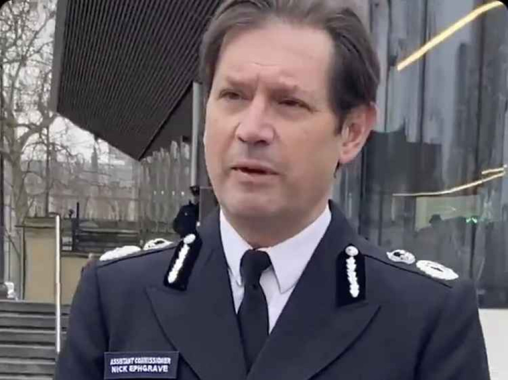 Assistant Commissioner Nick Ephgrave made a statement earlier today Assistant Commissioner Nick Ephgrave made a statement earlier today