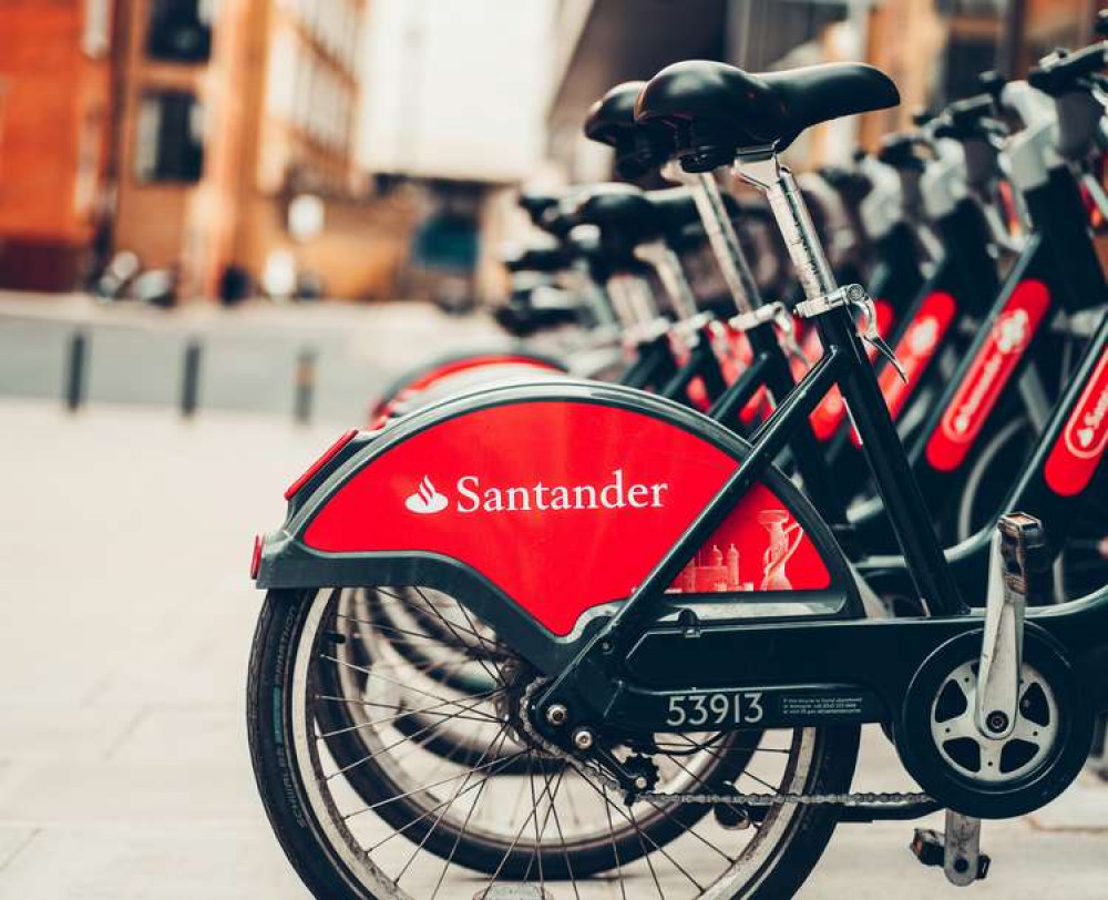 Santander bikes (Credits: Dan Senior)