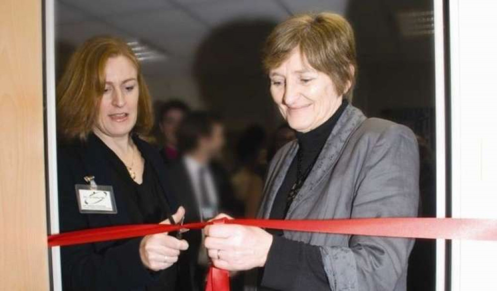 Pictured in 2011 at the launch of a pioneering one-stop-shop for teenagers and young people experiencing health, lifestyle and emotional problems