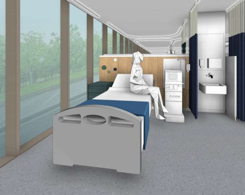 The new facility could cost £80m (credit: St George's Hospital) The new facility could cost £80m (credit: St George's Hospital)