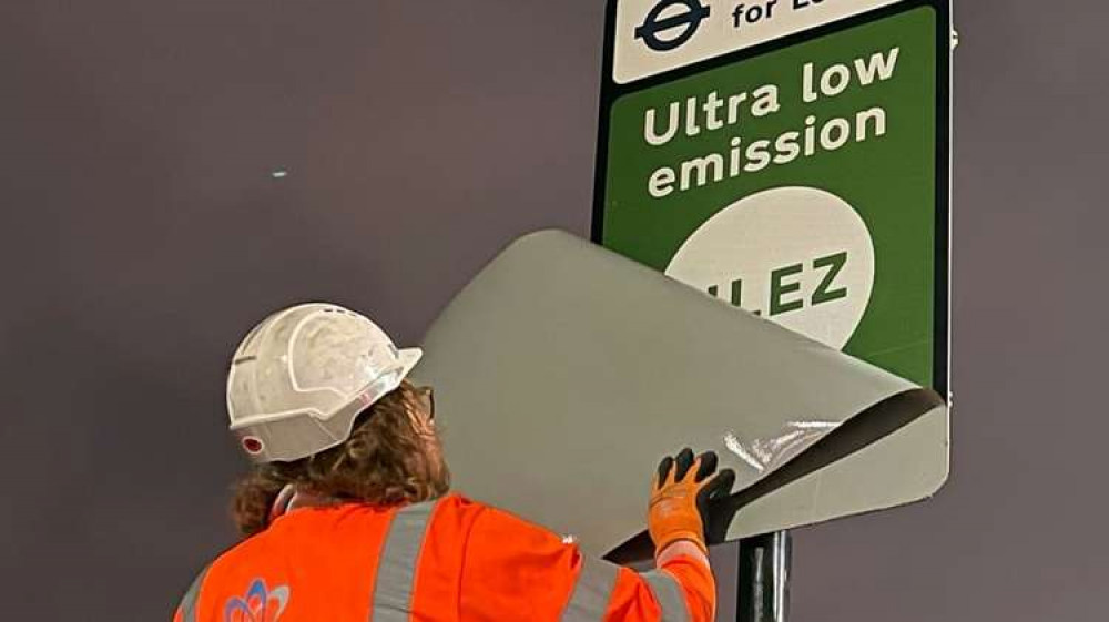 As of today (October 25), the existing ULEZ zone has expanded (Image: TfL)