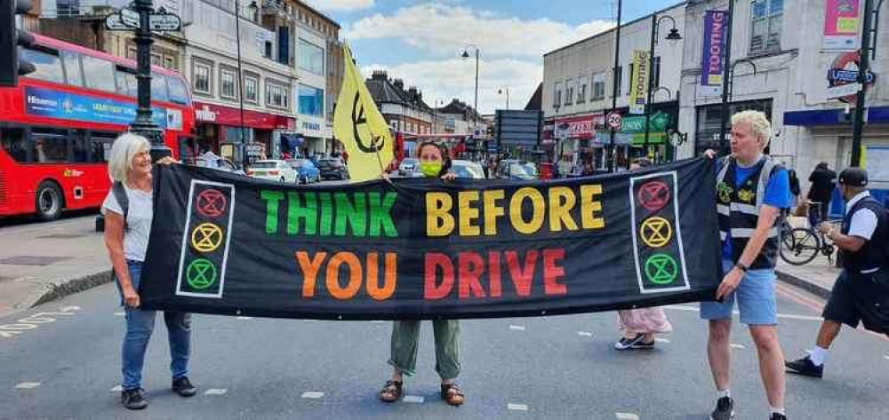 Extinction Rebellion have been active across the borough (Image: XR Wandsworth)