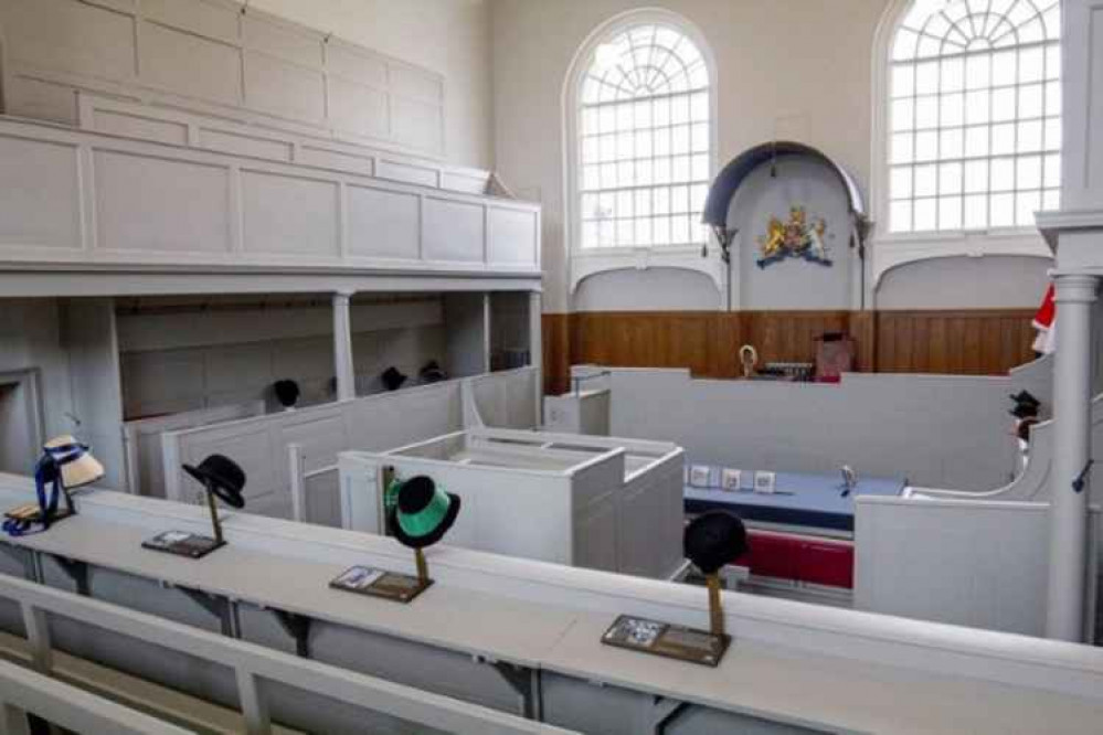 View of the courtroom today Picture: Shire Hall