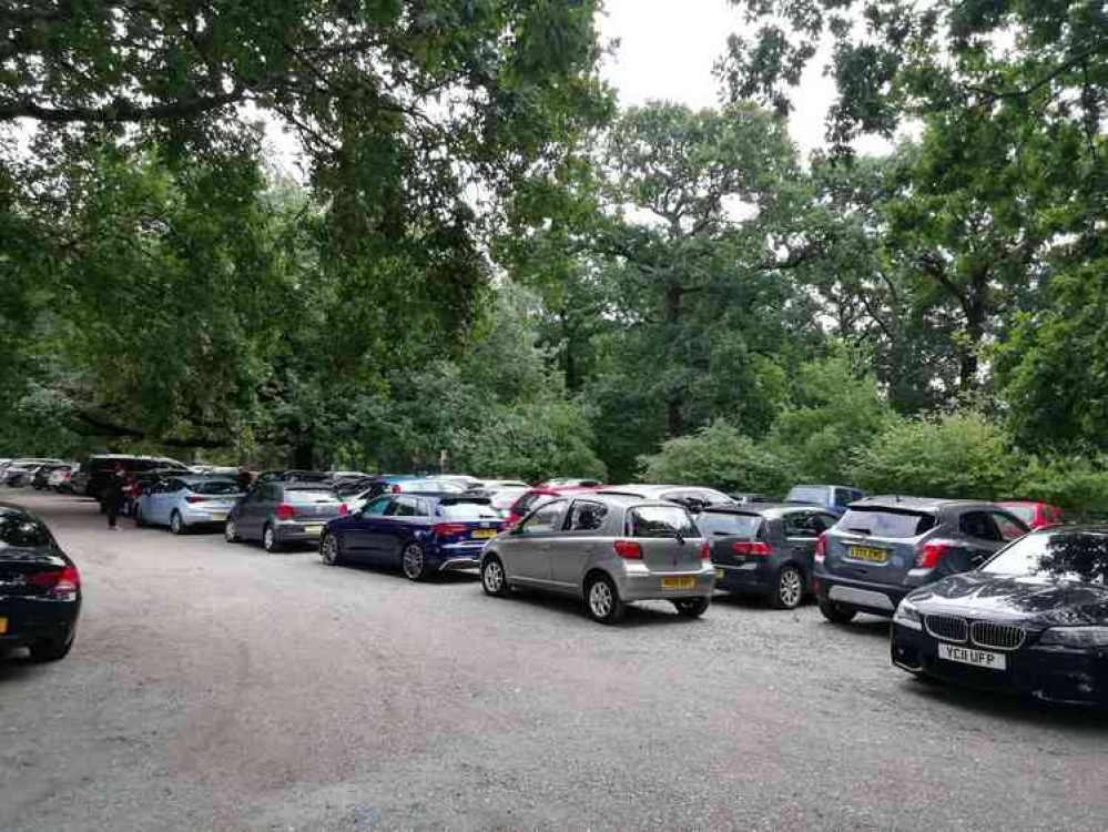 The car park near Kingston Gate