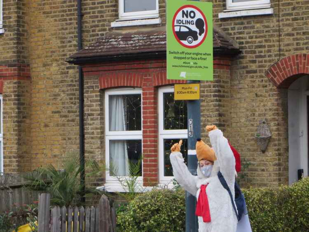 Motorists can be fined if they fail to switch off their engines when stopped Motorists can be fined if they fail to switch off their engines when stopped