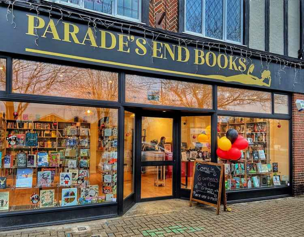 Rachel hopes Parade's End Books will become a community hub. Photo courtesy of Andrew Wilson