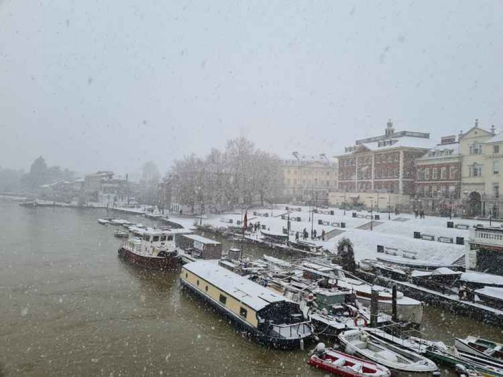 Gorgeous views from Richmond Bridge