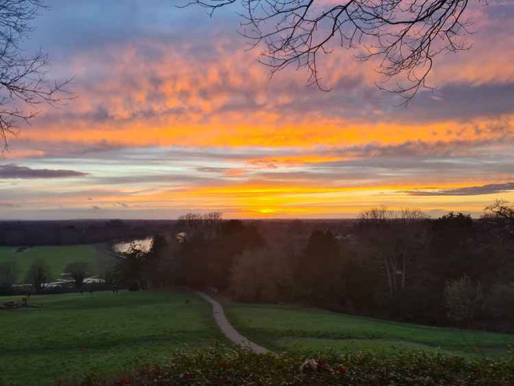 Sunset from Richmond Hill Sunset from Richmond Hill
