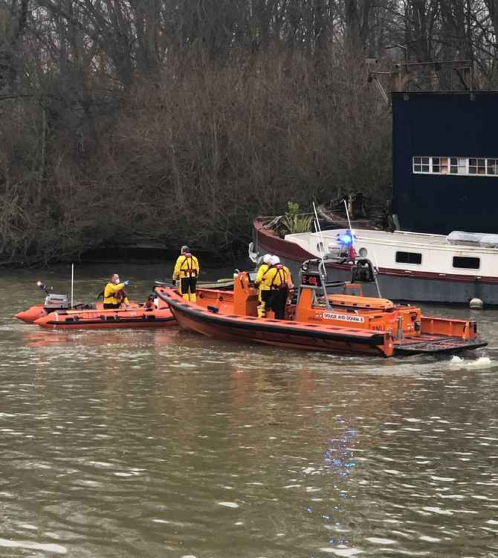 Local RNLI in action earlier this year