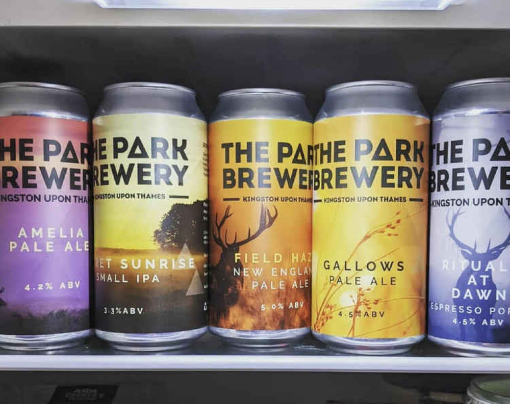 Their current selection of beers in gorgeously designed pastel cans