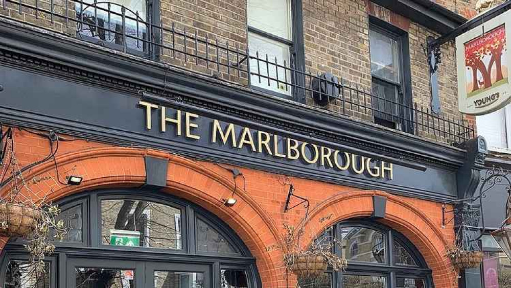 The Marlborough's outdoor space has been named among West London's top beer gardens (Image: RobThinks)