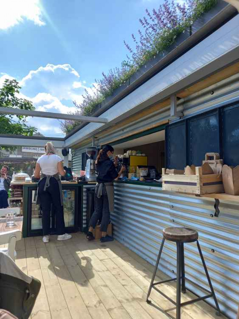 The new site in Radnor Gardens (Image: Jessica Broadbent) The new site in Radnor Gardens (Image: Jessica Broadbent)