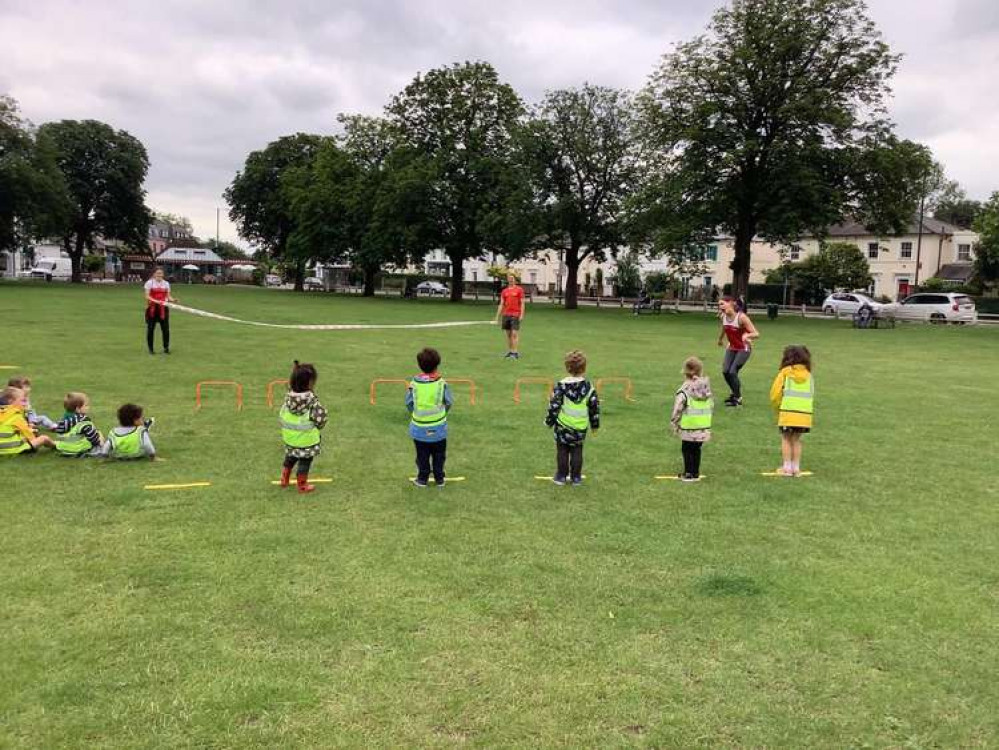 Mini Athletics classes end with races! (Image: Mini Athletics)