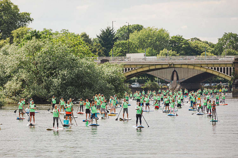 Get on Board paddle board and river clean up event is back! (Image: Be Richmond)