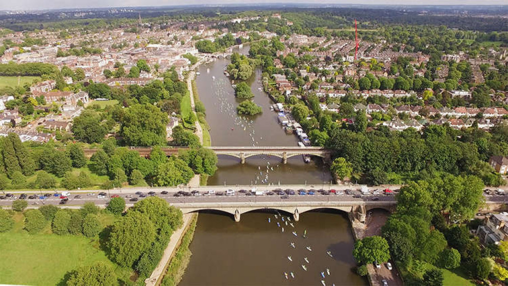 The course runs from Kew Bridge to River Lane in Richmond (Image: Be Richmond)