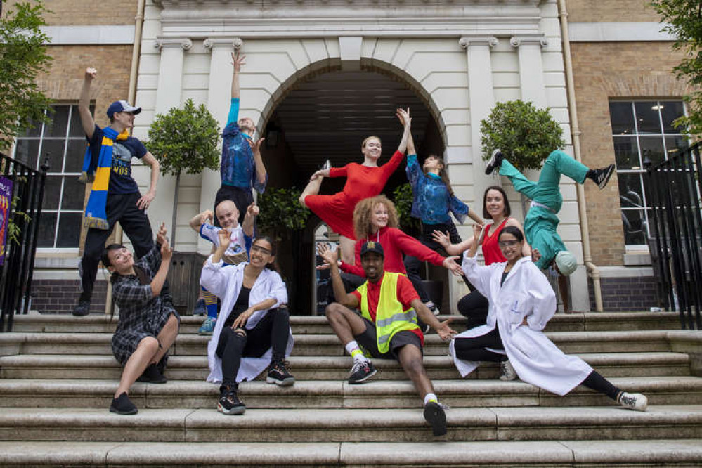 Combination Dance and Rambert Ballet School will be performing again at Marble Hill Park (Image: The flashmob in Richmond last month, by Scott David Photography)