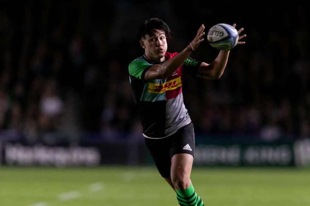 Quins star fly-half Marcus Smith. Credit: JMP/Juan Gasparini for @harlequins.