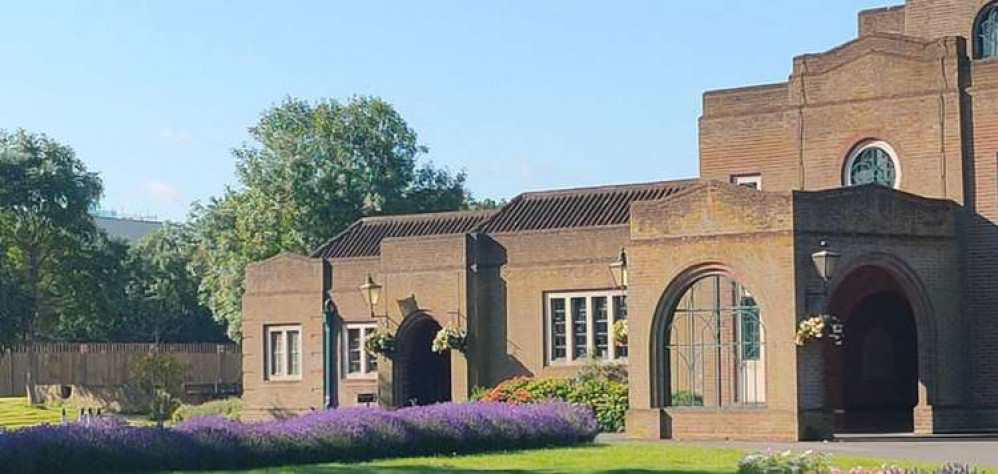 The Mortlake Crematorium.