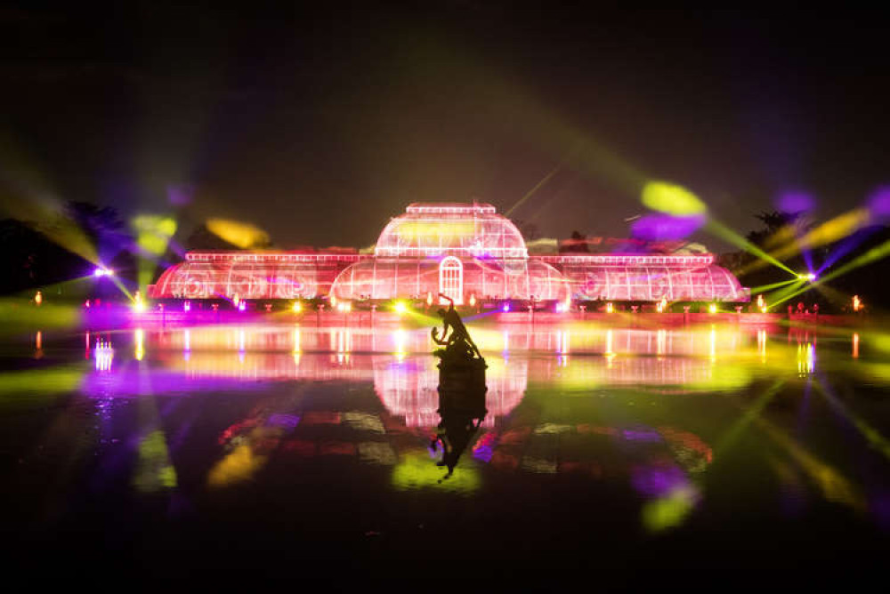 A spectacular light show. Credit: ©RBG Kew.