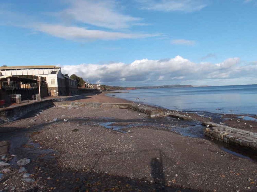 The sea off Dawlish: could the dumping of dredged material affect water quality here?