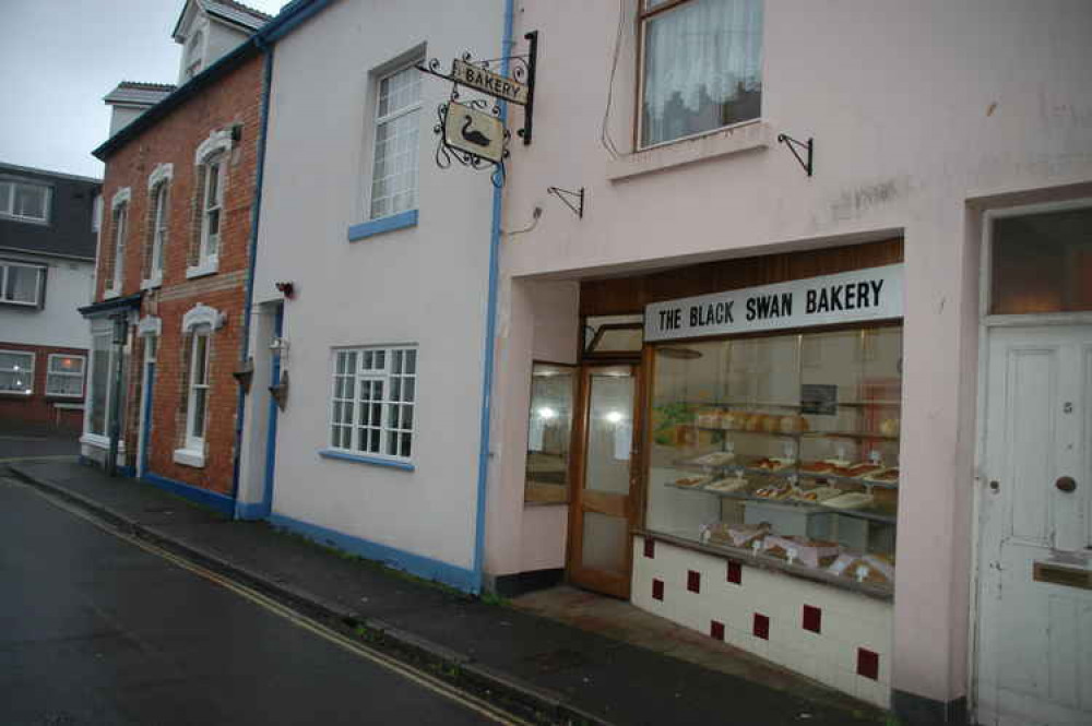 Black Swan Bakery, 1970. Picture: Dawlish Local History Group and Dawlish Museum Archives