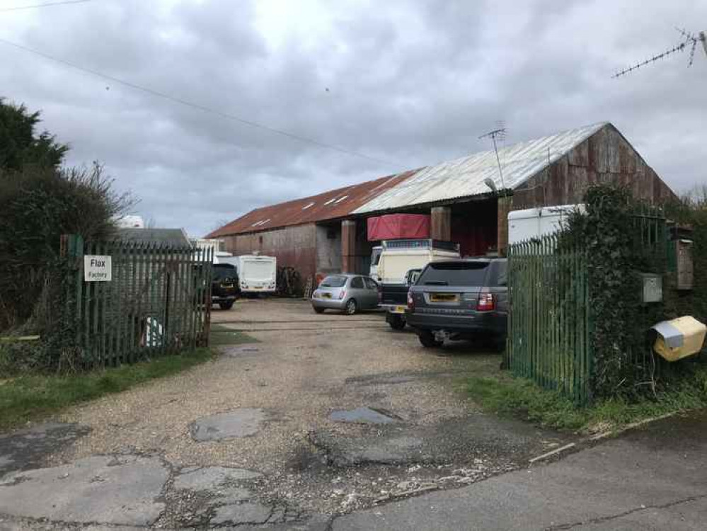 The flax factory site in St George's Road