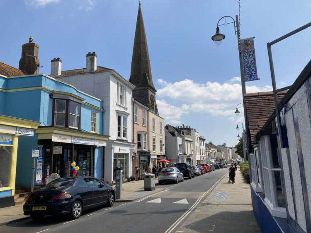 File Photo: The Strand, Dawlish on 23 June 2021. Nub News/ Will Goddard