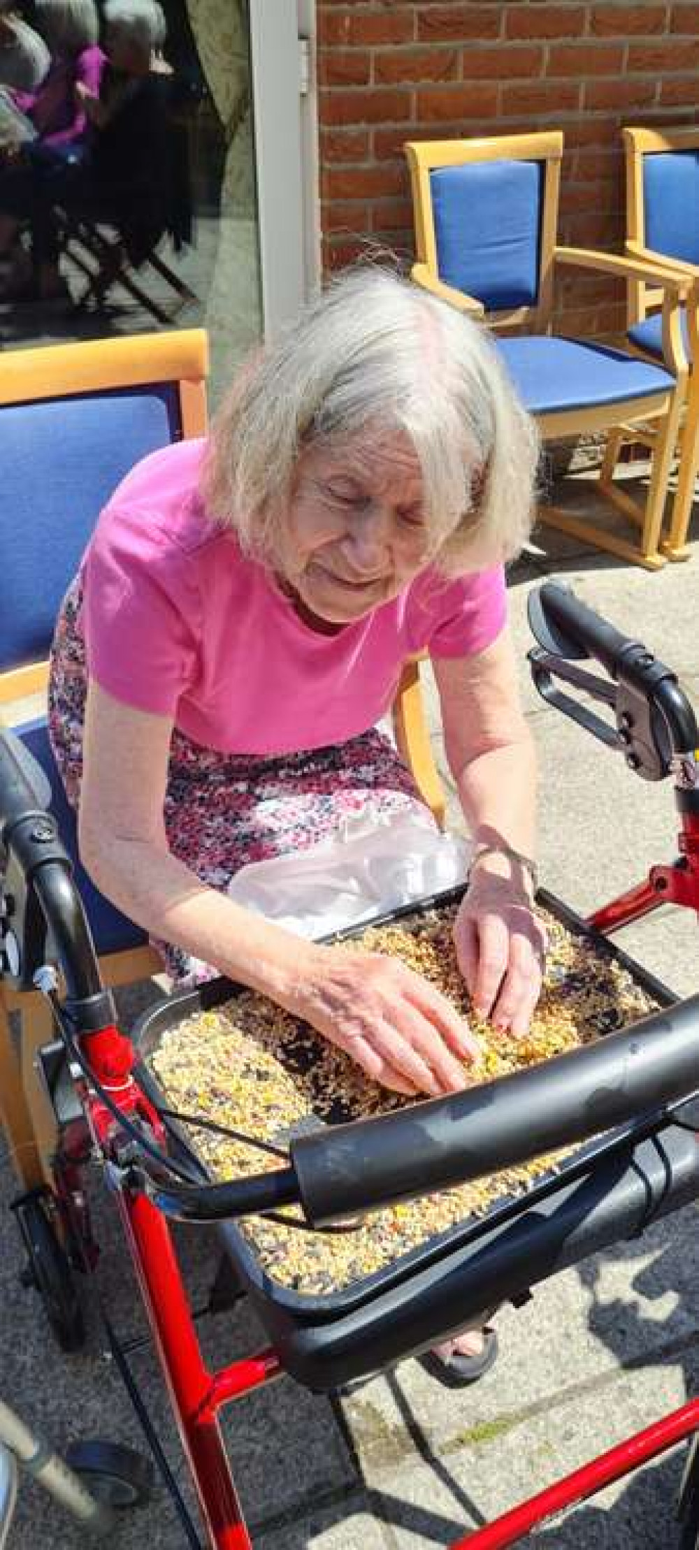 Residents enjoy summer at Dorchester's Cheriton Care Home