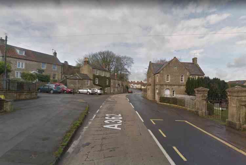 The A362 Vallis Road - see today's mobile speed camera locations (Photo: Google Street View) The A362 Vallis Road - see today's mobile speed camera locations (Photo: Google Street View)