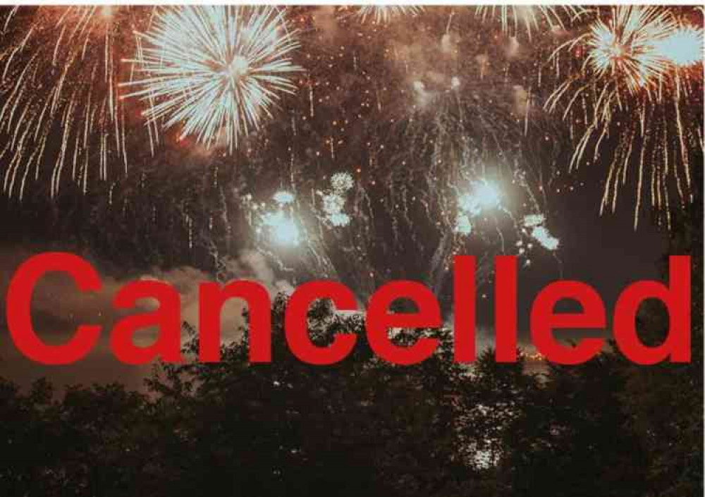 Frome Fireworks Cancelled