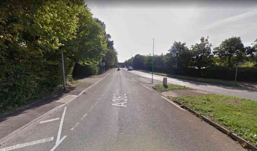 The A362 Warminster Road - see today's mobile speed camera locations (Photo: Google Street View)