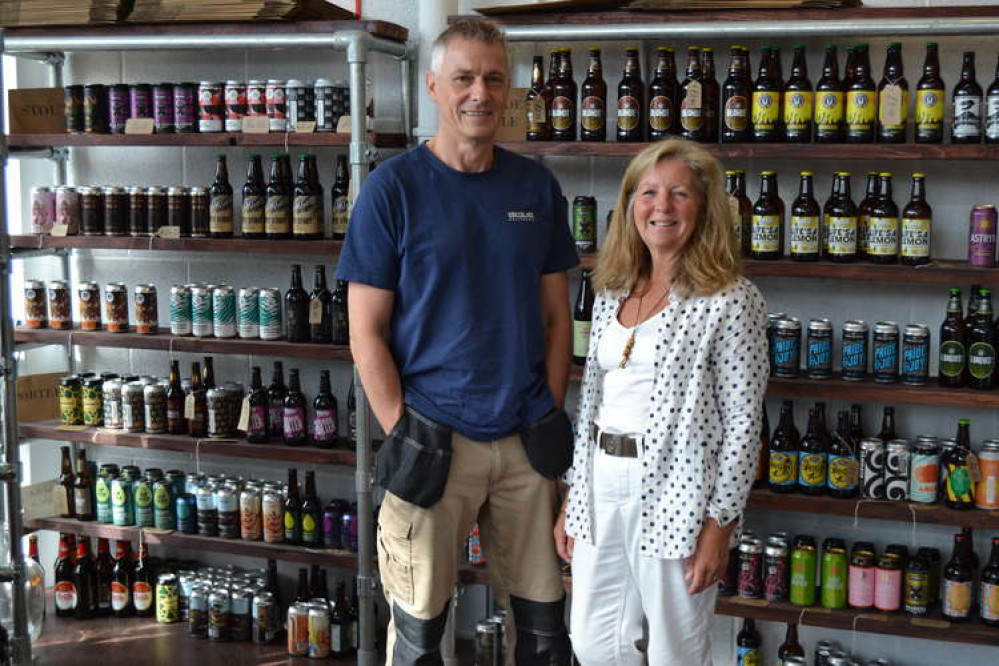 Anthony and Ann Buckton of Copper Street Brewery