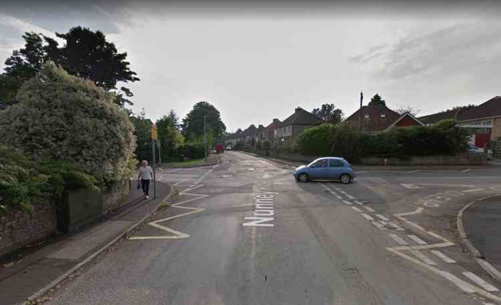 This week will see temporary traffic lights at the Nunney Road and Oakfield Road crossroads (Photo: Google Street View)