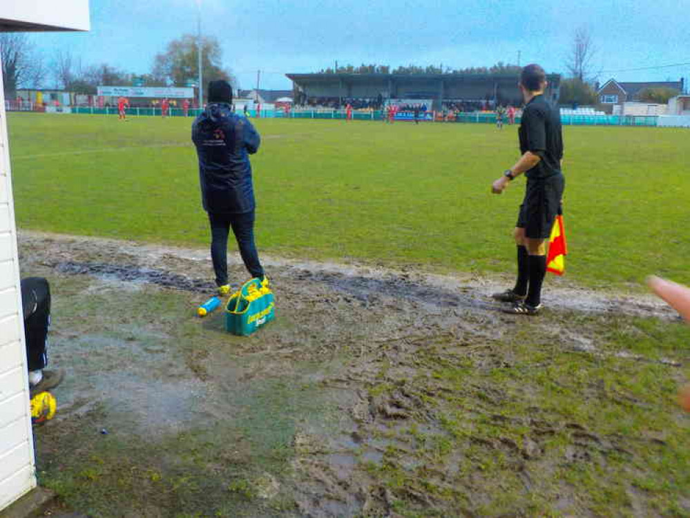 But officials were stud deep in mud