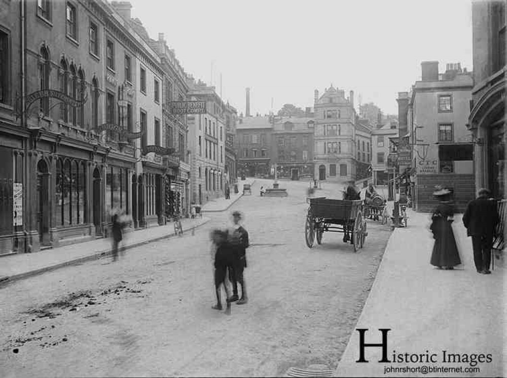 Frome in the 1880s. If you like the past then why not head to today's Frome Flea Market?