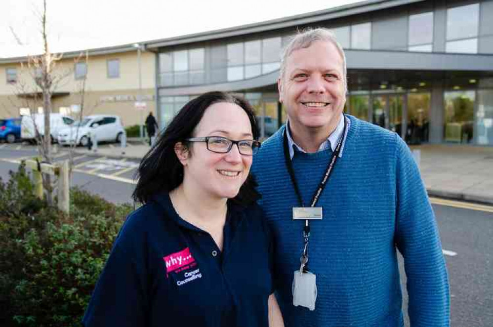 Kevin Sivell of FMP and Lucy McMahon of We Hear You