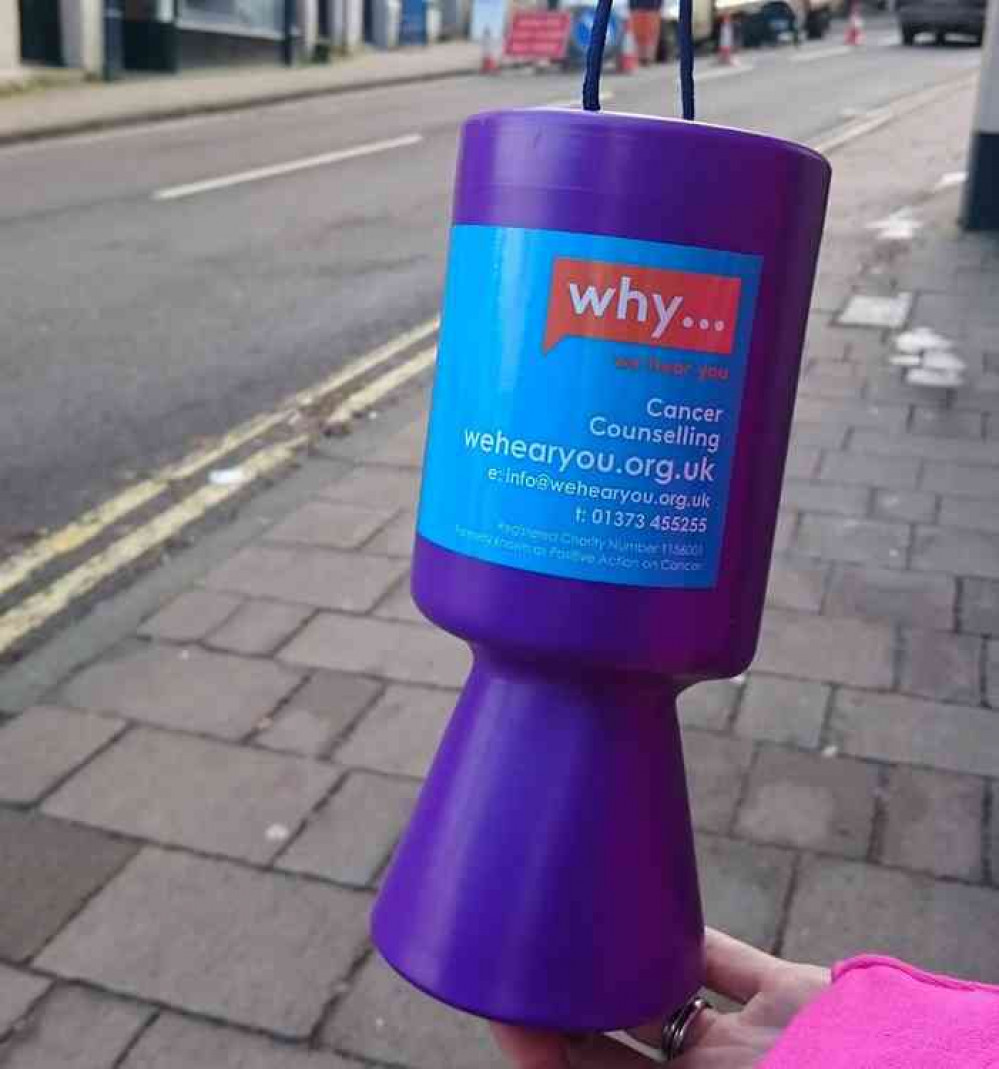 Stolen a collecting tin used by those awaiting desperately needed help