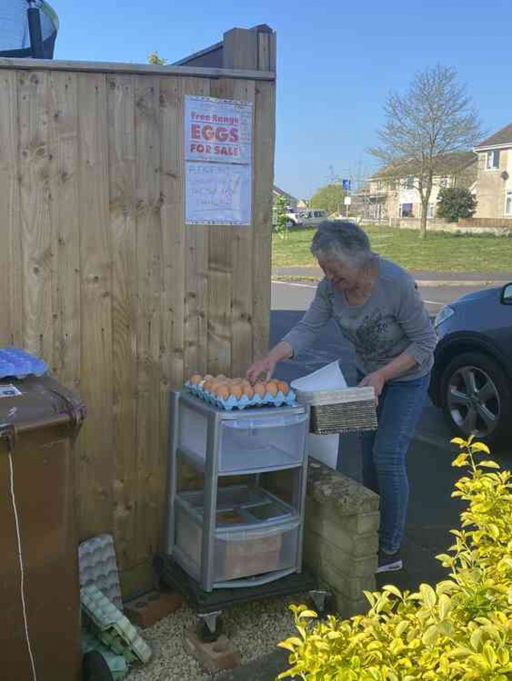 With the new business in hand he has rebranded as the Egg Man