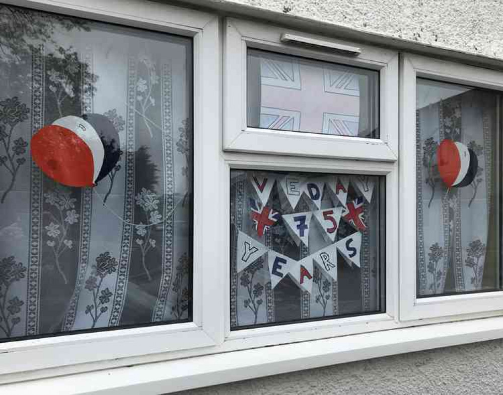 Bunting has already gone up in Leigh-on-Mendip