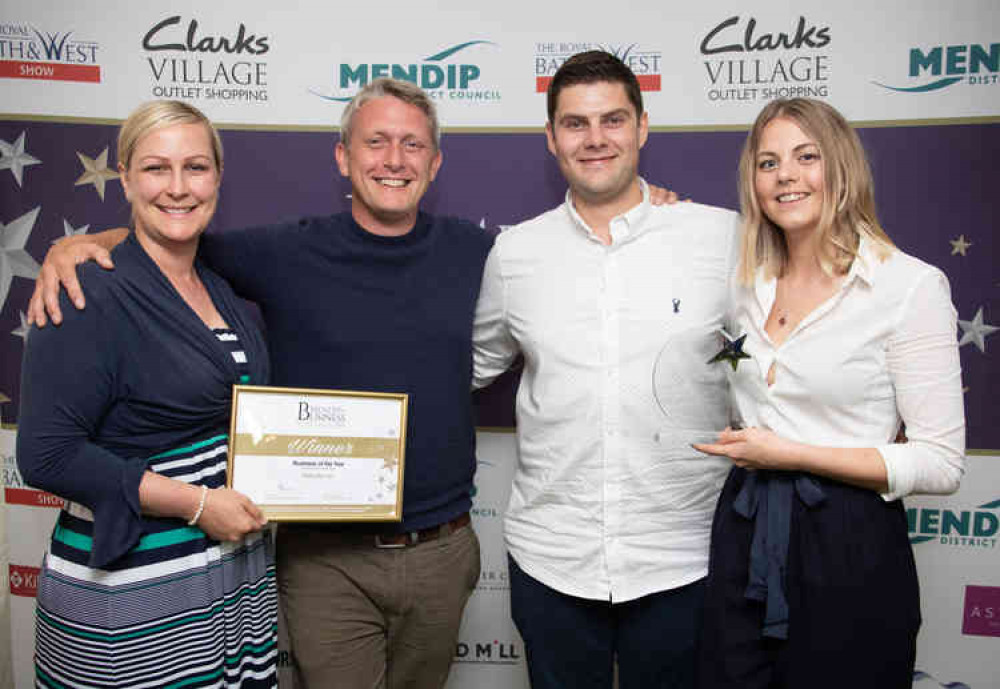 Last year's Mendip Business Awards saw Frome's Netitude as a winner:  Photo: Andrew Gorman