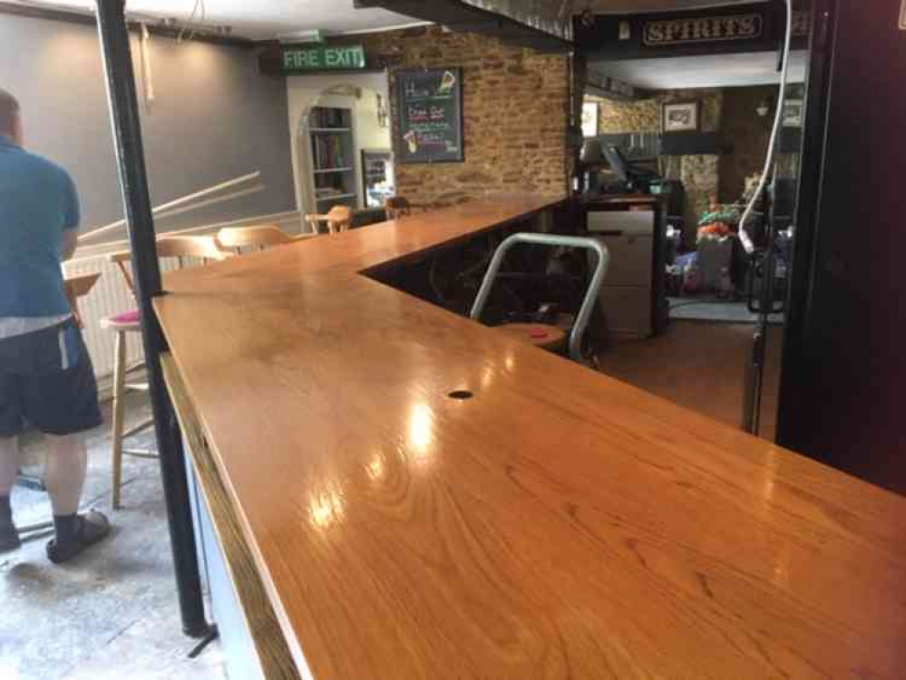 At first the landlord and his wife felt like giving up - but now they are sprucing the place up to re-open
