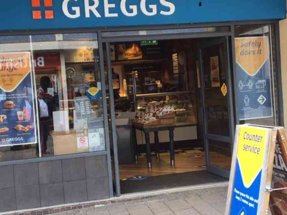 The re-opening of the bakery store had been delayed because they could not source perspex screens