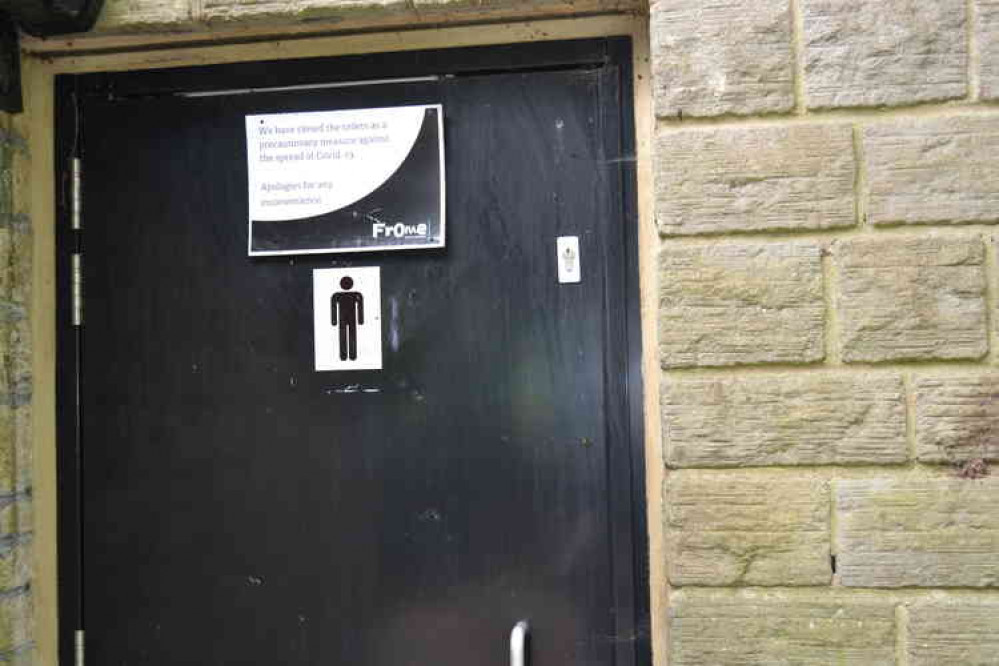 The toilets in Victoria Park