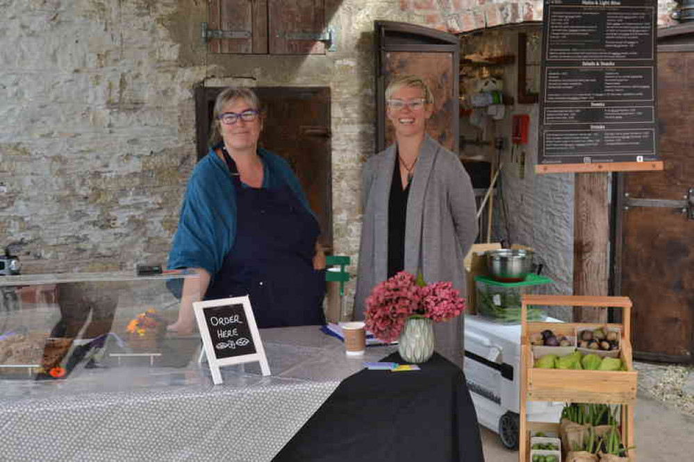 Jo Harrington (left) Food and Beverage Manager at 42 Acres and Sarah Callan Hospitality Manager