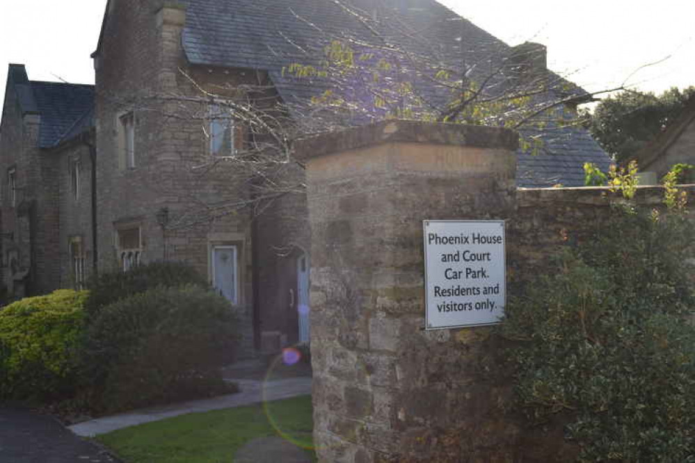 The sheltered housing complex in Frome The sheltered housing complex in Frome