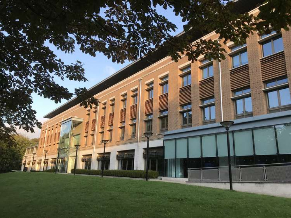 Former council offices, Dorchester's South Walks House, to be used as NHS clinic to reduce waiting times Image: Trevor Bevins