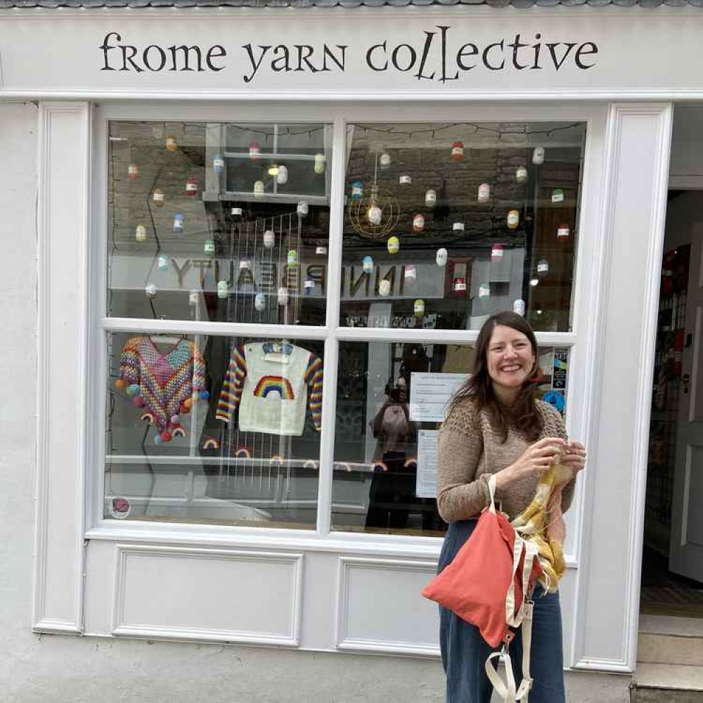 Frome's famed Yarn Collective will be on hand if you are inspired