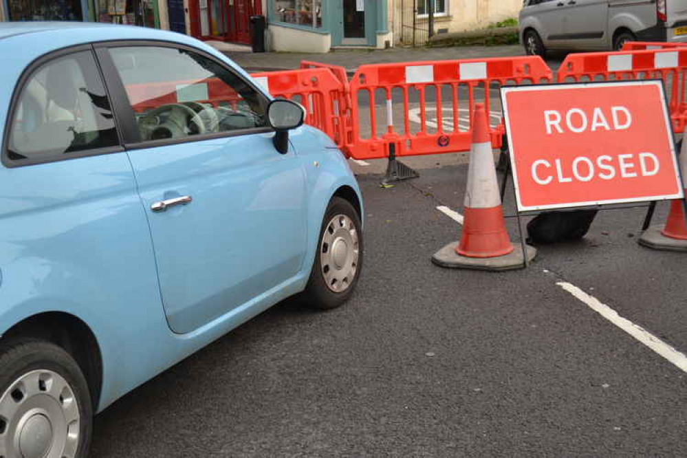 There is no traffic through the centre of Frome today (November 16) There is no traffic through the centre of Frome today (November 16)