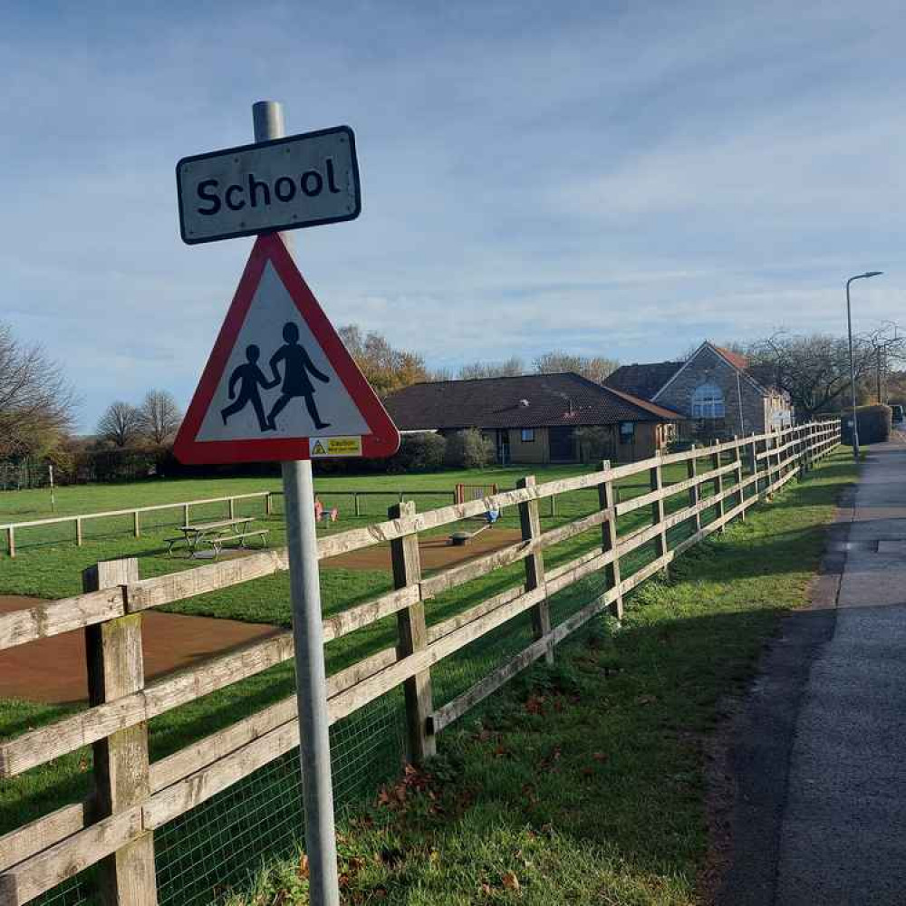 Signs like this close to this school over in Writhlington are common: But are there other ways to improve road safety? Signs like this close to this school over in Writhlington are common: But are there other ways to improve road safety?