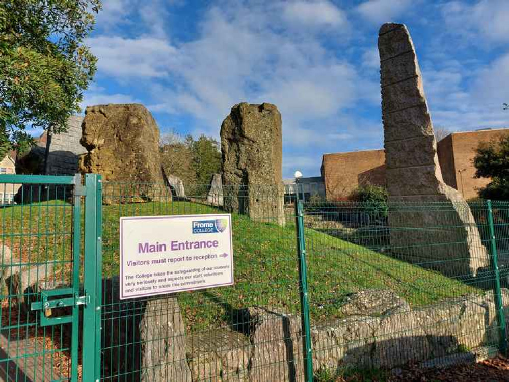 Staff were at Frome College today (January 5)